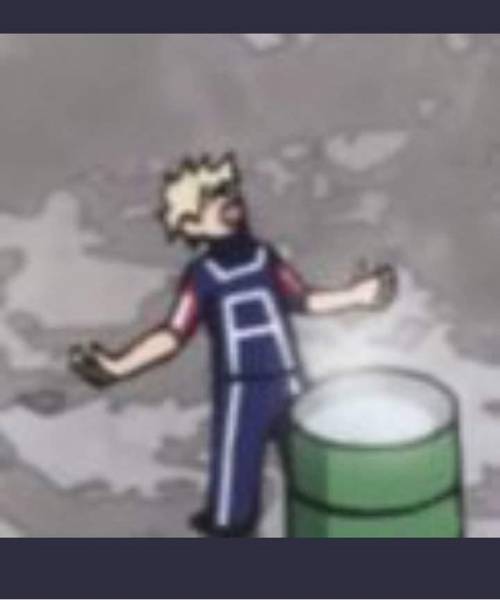 ATTENTION MY HERO ACADEMIA FANS
BAKUGOU SIMPS: this your man?