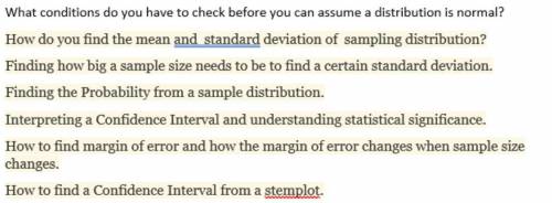 Answer the statistics questions for 50 points! (:

(Standard deviation, distribution, plots)
What