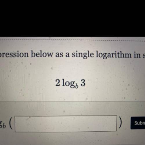 Write the expression below as a single logarithm in simplest form.