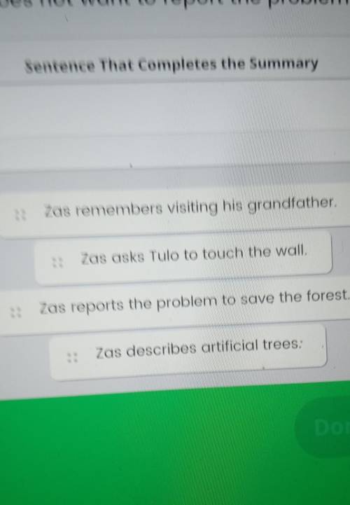 tulo remembers his mother designing the wall that protects the forest zas notices a problem with th