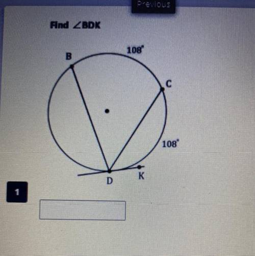 Find BDK. (Geometry)