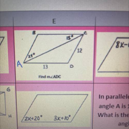 Find angle adc …………..