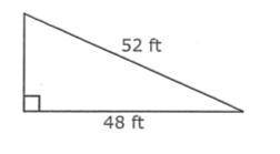 PLEASE HELP

A ramp is constructed with the given dimensions. What is th