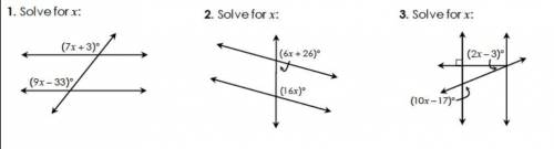 Solve for x: 
Plzzzzzzzzzz