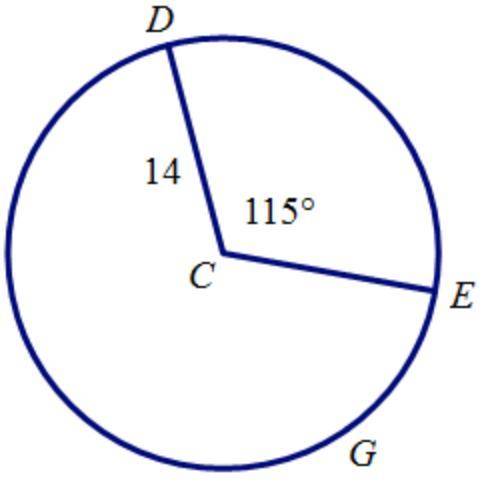 Analyze the diagram below and complete the instructions that follow. / C is the center of the circl