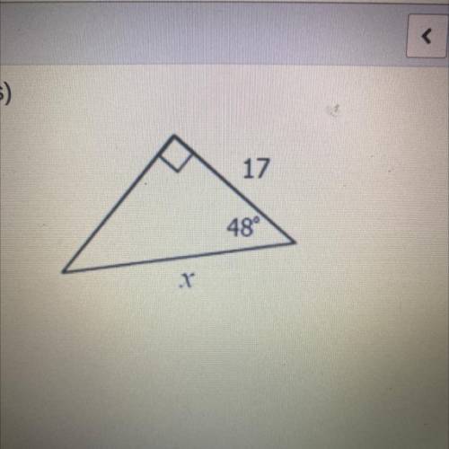 Find the missing side length please help!