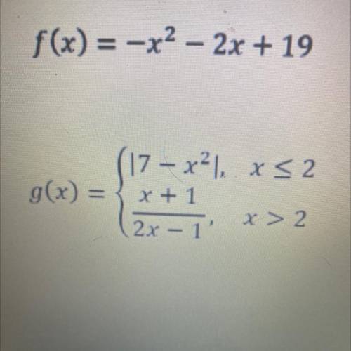 Evaluate f(3m-4) given