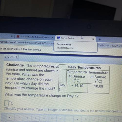 Challenge The temperatures at Daily Temperatures

sunrise and sunset are shown in Temperature Temp