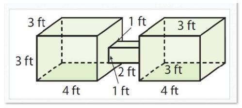 Volume of a Rectangular Prism V=lwh

Question 1 options:
72 ft2
24 ft2
74 ft2
144 ft2