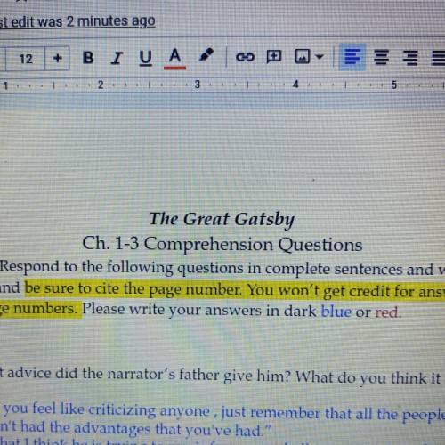 Who is a great gatsby freak and can help me with chapters 1-6