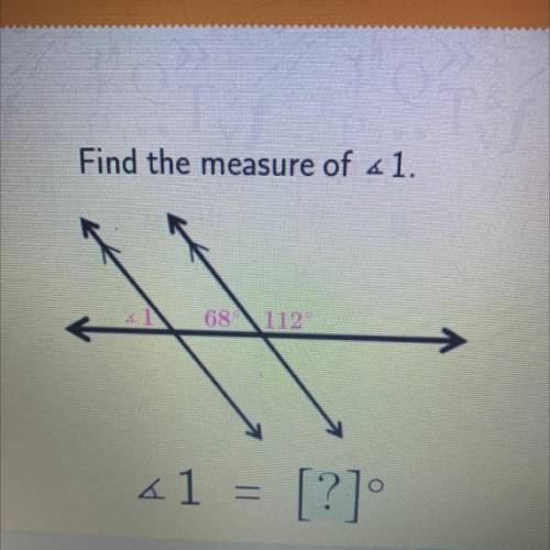 Find the measurement of 1
What’s the answer and how do you do it