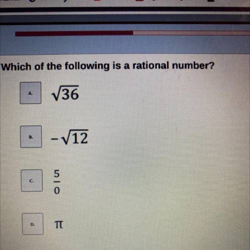 Which of the following is a rational number