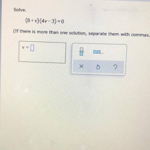 Do you guys know how to solve with equation?