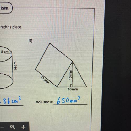 I solved this problem but it gave me a completely different answer then this answer on the answer s