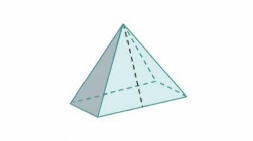 PLS HELP ASAP DUE IN 40 MINUTES

The base of this pyramid is a rectangle. How many congruent faces