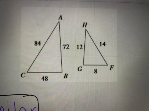What is the correct postulate for the two triangles in the image above. SSS, SAS, AA or None