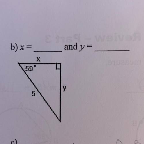 Find x and y
Can someone please explain to me how to do this? :)