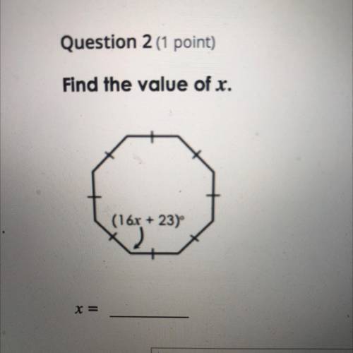 Find the value x 
Help pls thanks