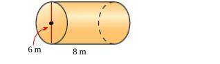 What is the area of the cylinder rounded to the nearest whole number