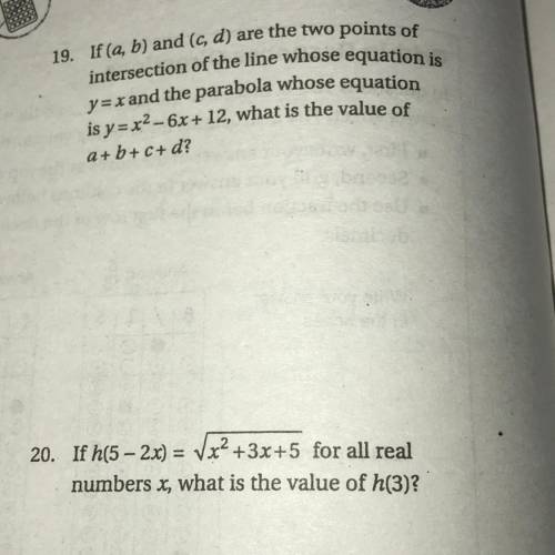 Can someone pls help me with these two questions????