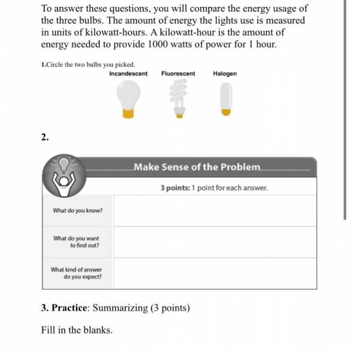 HELP! Will give brainliest!

You are deciding whether to light a new factory using bulb A, bulb B,