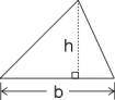 B = 10 feet

area = 35 feet 2
Find the height of the triangle.
0.57 ft
5.0 ft
7.0 ft
3.5 ft