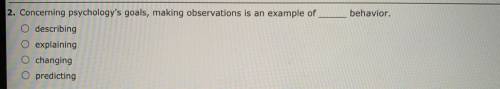 Can someone help me with this question please psychology 1010