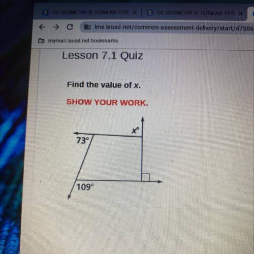 What would be the value of X for this I don’t understand
