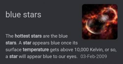 What is the color of the stars with the highest surface temperature?

What is the color of the star
