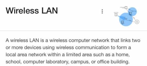 What is the definition of WLAN​