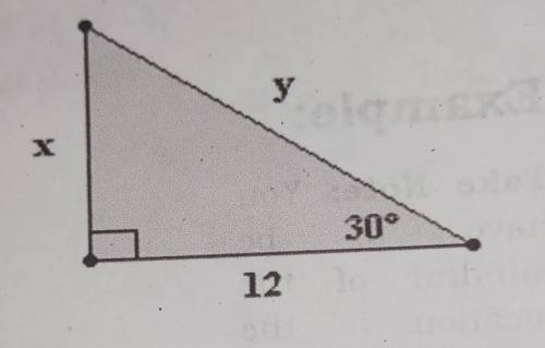 PLEASSSSSEE!! HELP ME! ^∆^Applying the 30-60-90 Theorem, Solve this.​