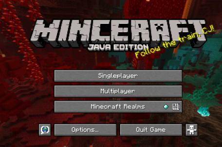 Can someone tell me why it says minceraft?? 
lol i log in and this shows up.