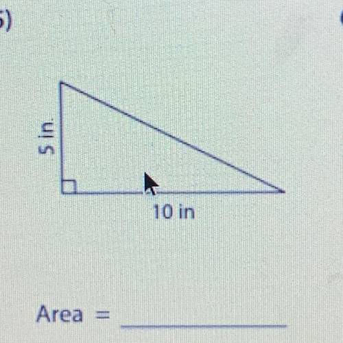 Find the area please