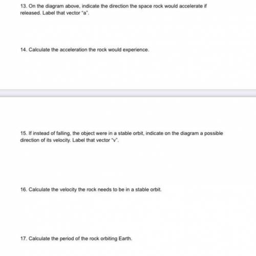 Physics part 2 
These the other questions 14 - 17