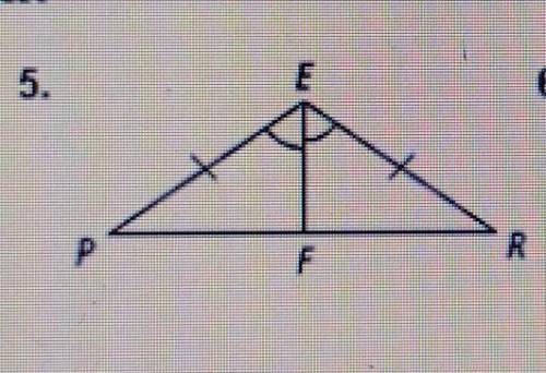 Would you use SSS or SAS to prove the triangles congruent? If there is not enough information to pr