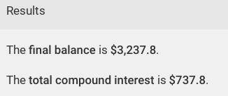 Taylor invested $2500 in an account that pays 3.7% interest compounded monthly. If Taylor does not t