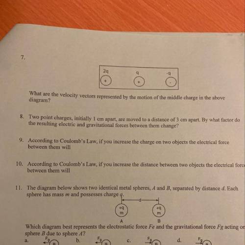 Can someone help me with this? I just need number 8&9 and then I’m good, I’ll give brainliest f