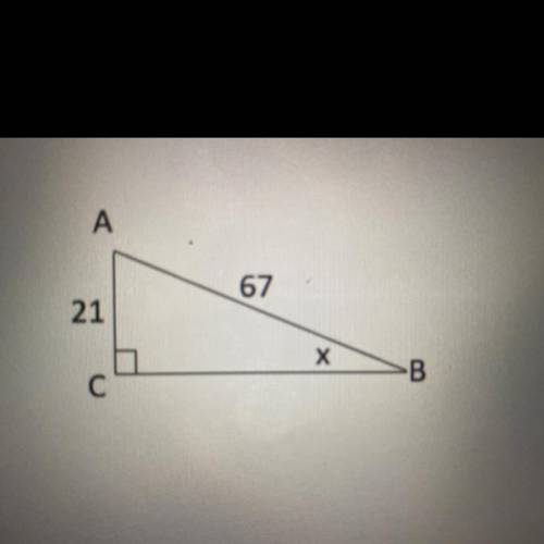 Find the missing angle. Only tule the numbers and round to the 2 decimal place