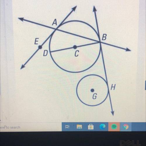How many tangent lines are there?
How many points of tangency are there?