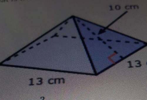 BRAINLIEST ANSWER NOW WILL GIVE

what is the surface area of this square pyramidA-689B-344.5C-299D