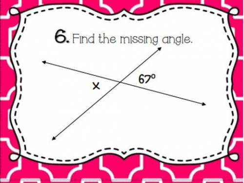 What is the missing angle