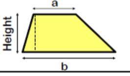 Which formula below belongs to this shape?