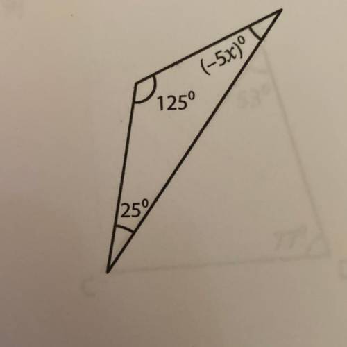 (easy math question please help) find the value of x question #9