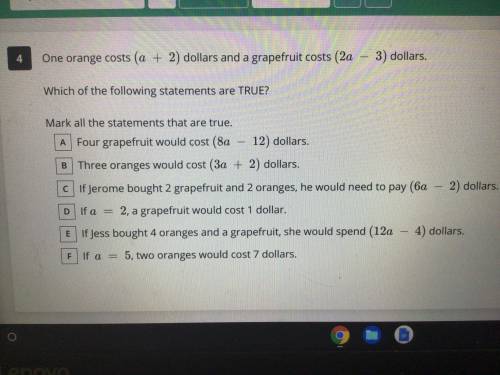 Someone help please (algebra)