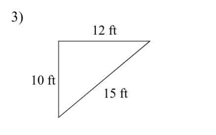 State if this triangle is a right triangle.