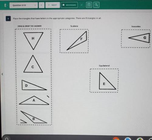 Hello can somebody help me define what type of triangles these are Note > the last 2 pictures ha