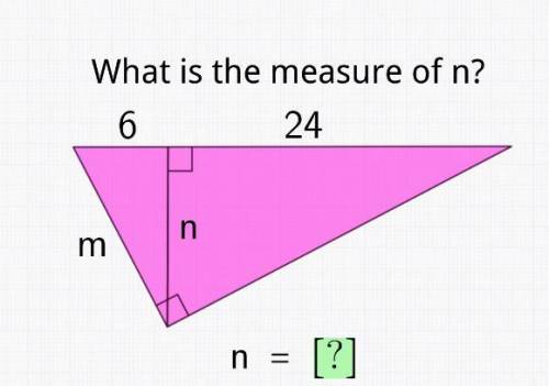 What is the measure of N? (Please Help) - I dont understand :c