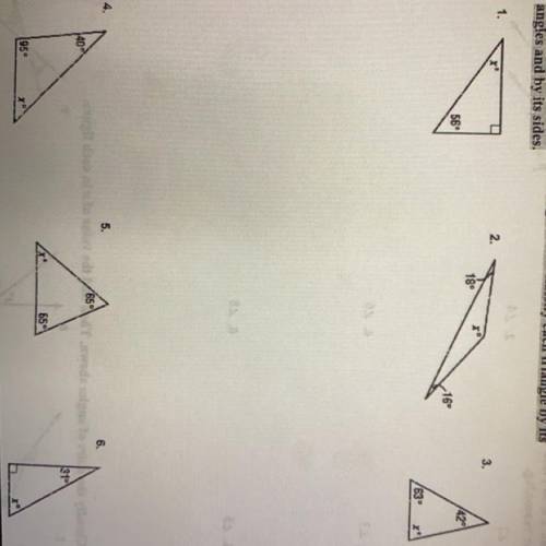 GIVING BRAINLESS AND 50 POINTS WHOEVER CAN ANSWER THESE!!

Find the value of x in each triangle. T