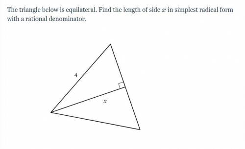 Need Help NO LINKS please 
Special Right Triangles (Radical Answers)