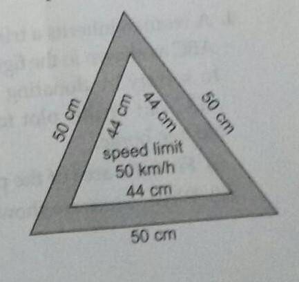 Q: Find the cost of painting the shaded area shown in the figure, at the rate of ₹1 per cm².

[Tak